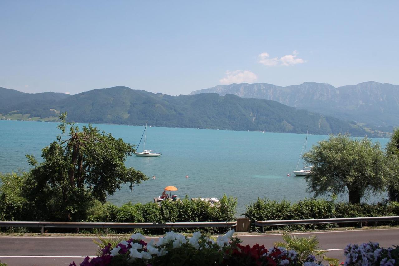 Seepension Neubacher Kg Nussdorf am Attersee Dış mekan fotoğraf
