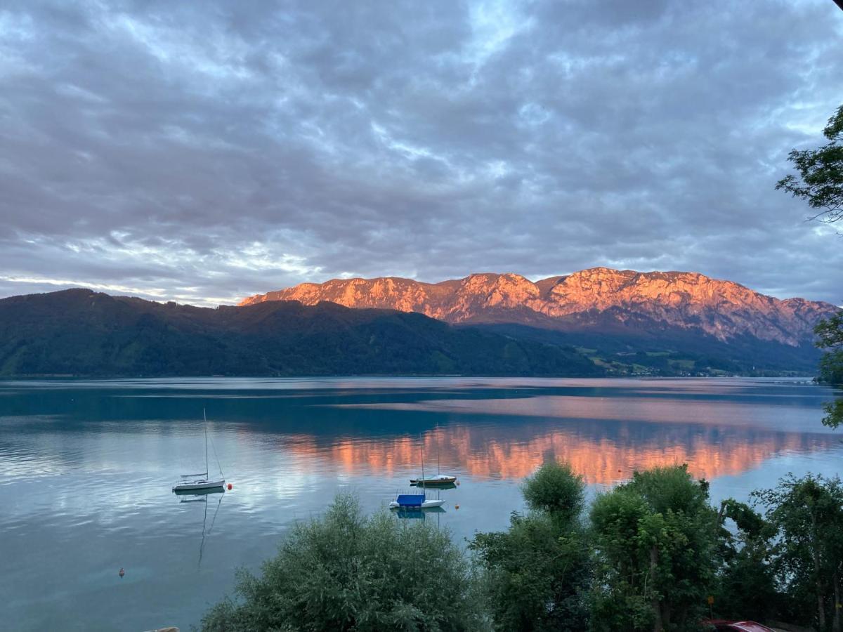 Seepension Neubacher Kg Nussdorf am Attersee Dış mekan fotoğraf