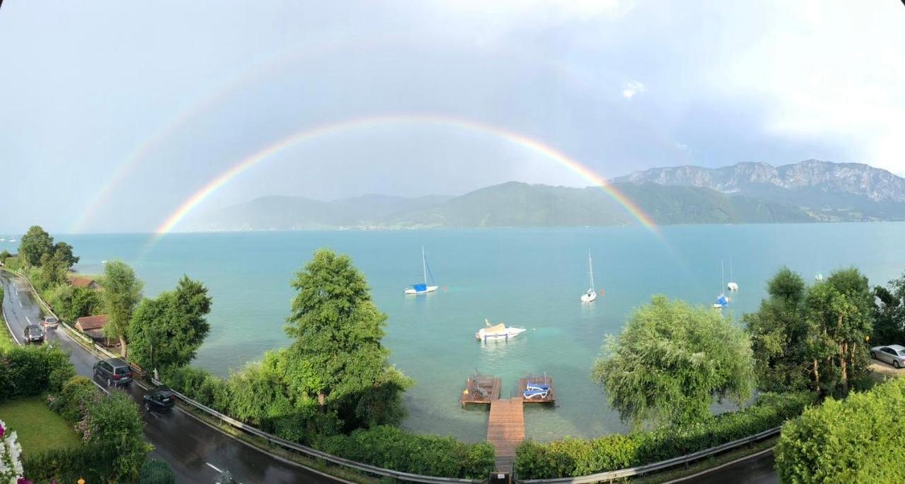 Seepension Neubacher Kg Nussdorf am Attersee Dış mekan fotoğraf