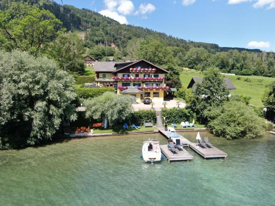 Seepension Neubacher Kg Nussdorf am Attersee Dış mekan fotoğraf