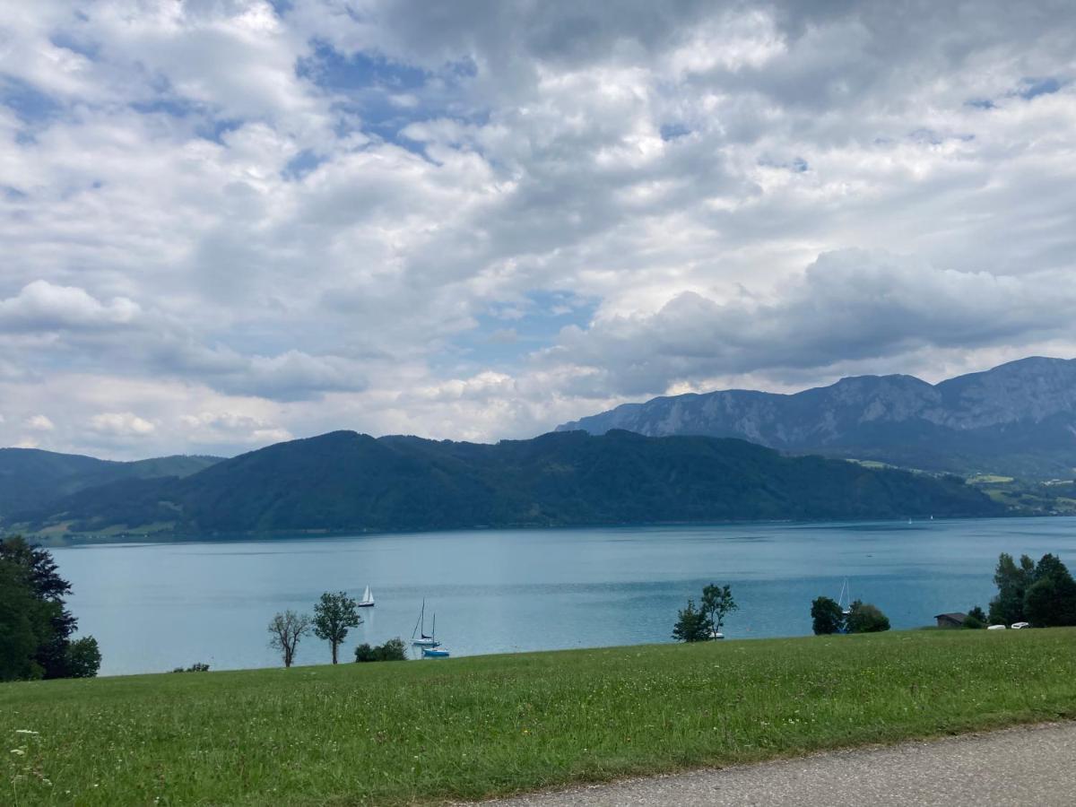 Seepension Neubacher Kg Nussdorf am Attersee Dış mekan fotoğraf