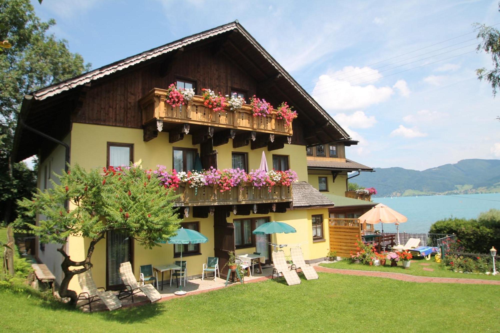 Seepension Neubacher Kg Nussdorf am Attersee Dış mekan fotoğraf