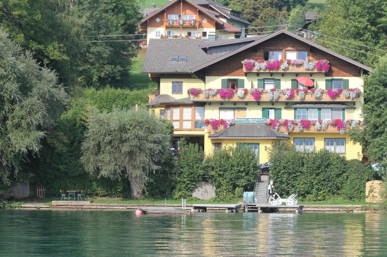 Seepension Neubacher Kg Nussdorf am Attersee Dış mekan fotoğraf